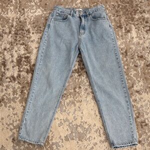 Pull&Bear Light Blue High Rise Women Jeans